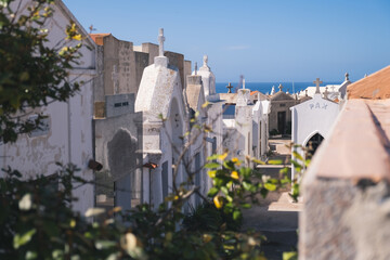 In front of  the sea, the Cimetière marin de Bonifacio (Bonifacio Marine Cemetery)  is one of the most beautiful in the Mediterranean area. Here, rest the deceased of this city.