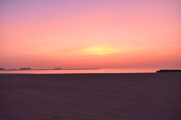 Sonnenuntergang am Meer