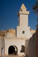 Mosque in Ghadames, ancient berber city, Libya, UNESCO world heritage site