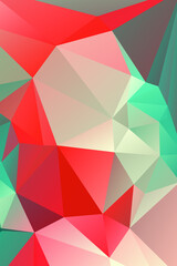 Abstract Color Polygon Background Design, Abstract Geometric Origami Style With Gradient. Presentation,Website, Backdrop, Cover,Banner,Pattern Template