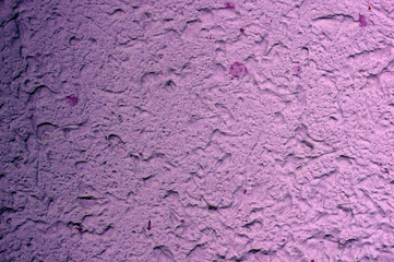 Soft purple concrete wall for interiors, art wallpaper or artistic texture background