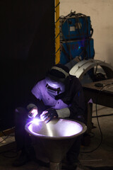 welder at work