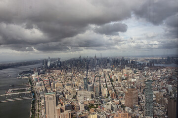 Manhattan vue depuis l'Empire State Building, New-York City