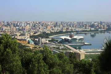 Fototapeta premium Azerbaijan. Baku. 08/09/2018. Baku city.