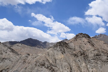 clouds over the mountain