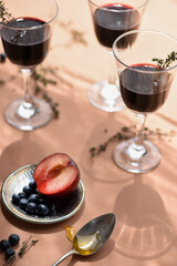 glass of wine