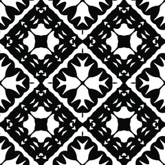  Black and white texture. seamless geometric pattern.
