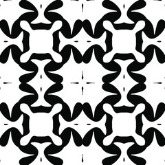 Black and white texture. seamless geometric pattern.

