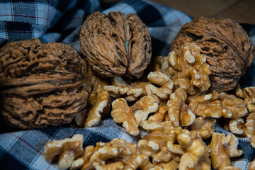 walnuts and nutcracker