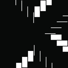  Black and white mandala. geometric pattern.