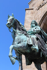 Obraz premium Kaiser-Wilhelm-Denkmal in Hohensyburg