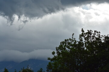 Wolken am Gardasee