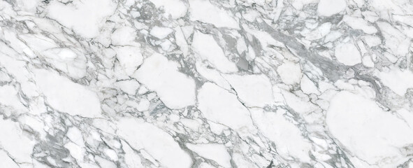 black and white Cracked Marble rock stone texture background © peacefy