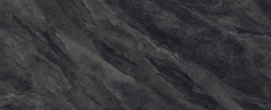 Rough marble rock black sand wall texture material