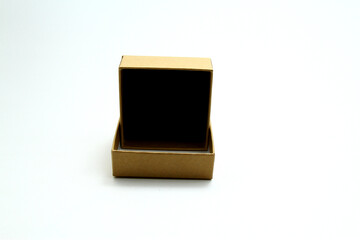 Square box on white background