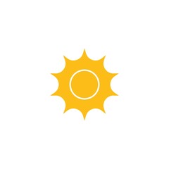 sun illustration logo