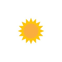 sun illustration logo
