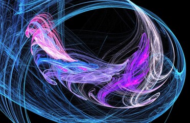 Abstract background, fantastic texture, art illustration, fractal for graphic projects. , fractal for design projects . High quality illustration