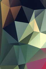 Fototapeta premium Abstract Color Polygon Background Design, Abstract Geometric Origami Style With Gradient. Presentation,Website, Backdrop, Cover,Banner,Pattern Template
