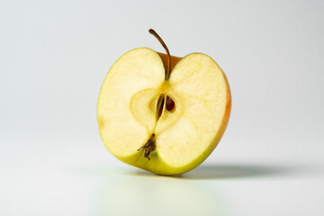 sweet apples with bright coloring