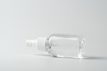 super anti-covid alcohol disinfection bottle