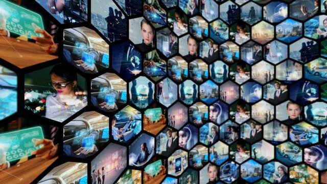 デジタルコンテンツ  　テクノロジーイメージ