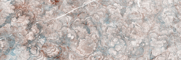 Naklejka premium natural grey pattern of marble background, Surface rock gray stone with a pattern of Emperador marbel, Close up of abstract texture with high resolution, polished quartz slice mineral for exterior.