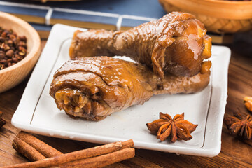 fowl stewed with soy sauce (2)