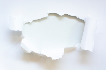 Torn paper background. soft white and using a clean and modern concept. suitable for background or banners and templates.