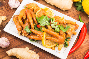 home cooking fresh lemon chicken wings (2)