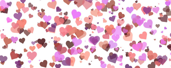 background for valentine's day decoration. bright red heart, bokeh. love. preparing for the holiday.