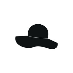 Women hat vector icon