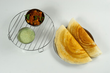 Delicious dosa for morning breakfast