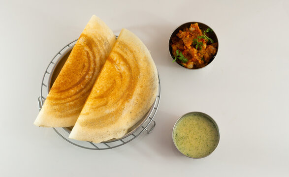 Delicious dosa for morning breakfast