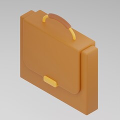 Isometric Icon briefcase