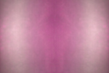 Defocused dust particles in the air. Bokeh. Double symmetrical image of mirror halves. Monotone background.