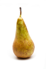 Fresh pear on white background