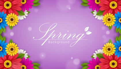 spring background graphic image illustration