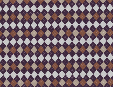 Schottenmuster Argyle Karo