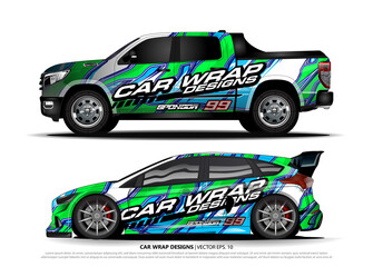 car graphic background vector. abstract race style livery design for vehicle vinyl sticker wrap 
