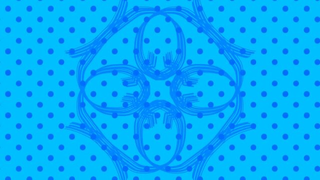 blue pattern geometric background texture drawing