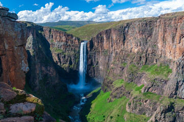waterfall in Lesotho