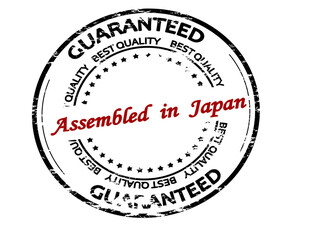 Assembled in Japan
