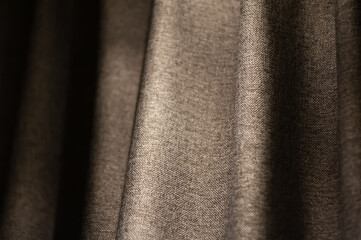 Fototapeta premium Vorhang mit Schatten 