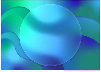 Glassmorphism. Abstract background