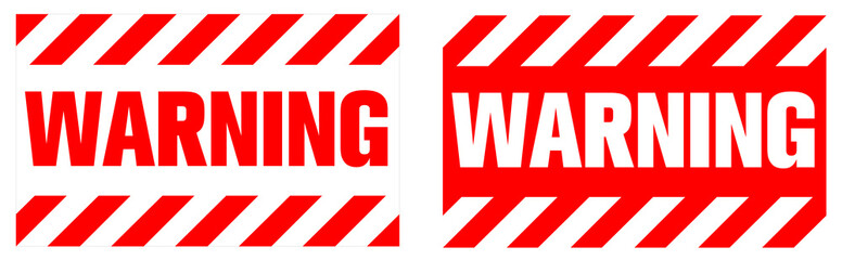 Warning sign. Eps10 vector illustration.