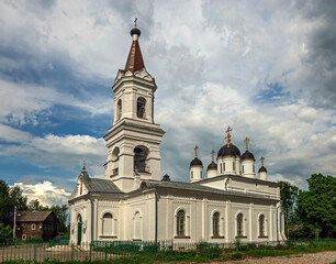 Fototapeta premium St Trinity church. City of Tver, Russia. Year of construction - 1564
