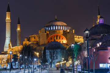 Hagia Sophia mosque in sultanahmet, Istanbul