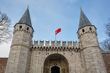 Entrance of the Topkapi palace