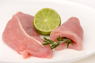 escalopes de dindes crues